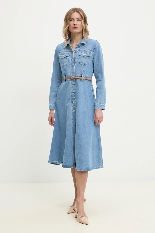 Φόρεμα τζιν Answear.LAB N2622.HWK μπλε WW25