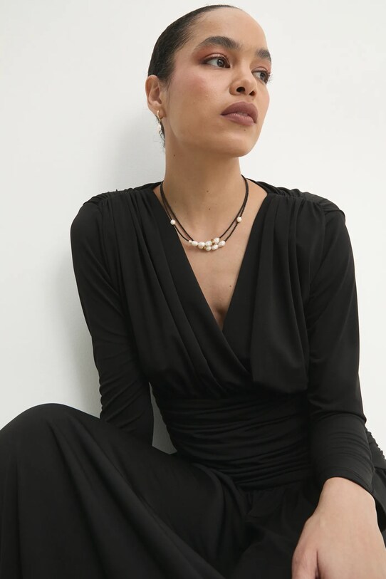 Answear Lab rochie negru sng.94.tos