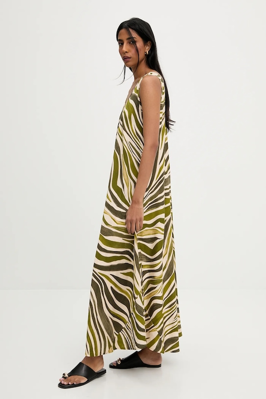 Answear.LAB sukienka CC2489.ums zielony WW25