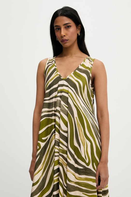 Answear.LAB sukienka CC2489.ums zielony