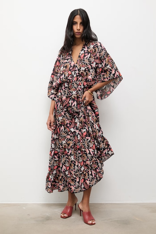 Сукня Answear.LAB візерунок чорний NL233984.ums