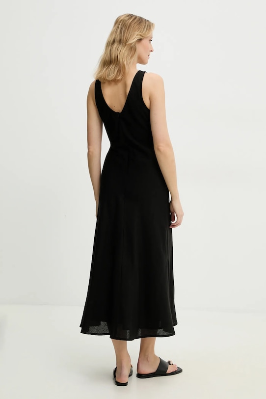 Îmbrăcăminte Answear Lab rochie din in NL245958.ums negru