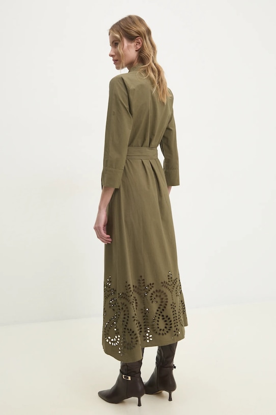 Îmbrăcăminte Answear Lab rochie din bumbac daly2024.flk verde