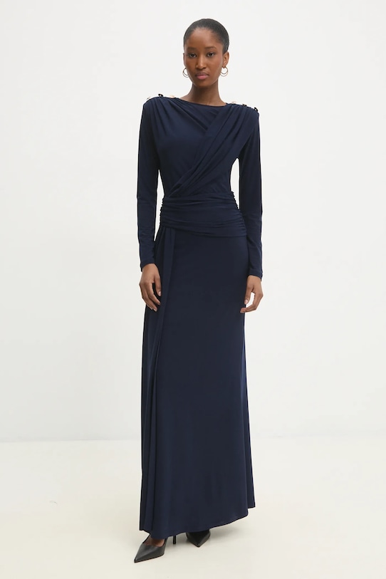 Šaty Answear.LAB sng.101.tos námořnická modř WW25