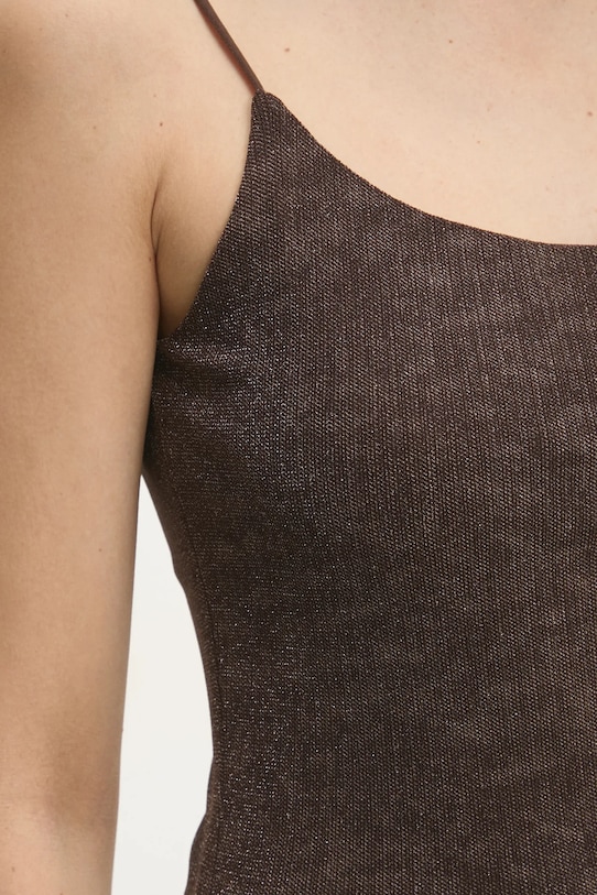 Answear.LAB sukienka 8878.hos brązowy