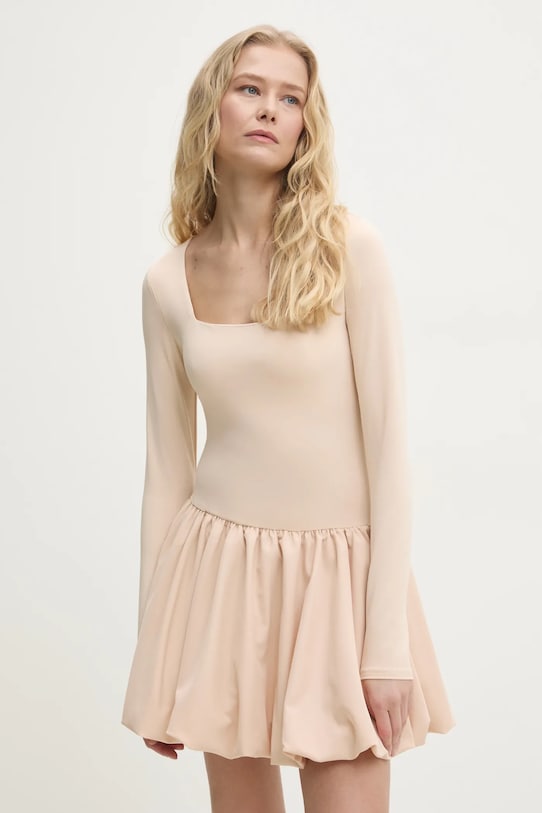 Платье Answear.LAB casual бежевый 25678.hos