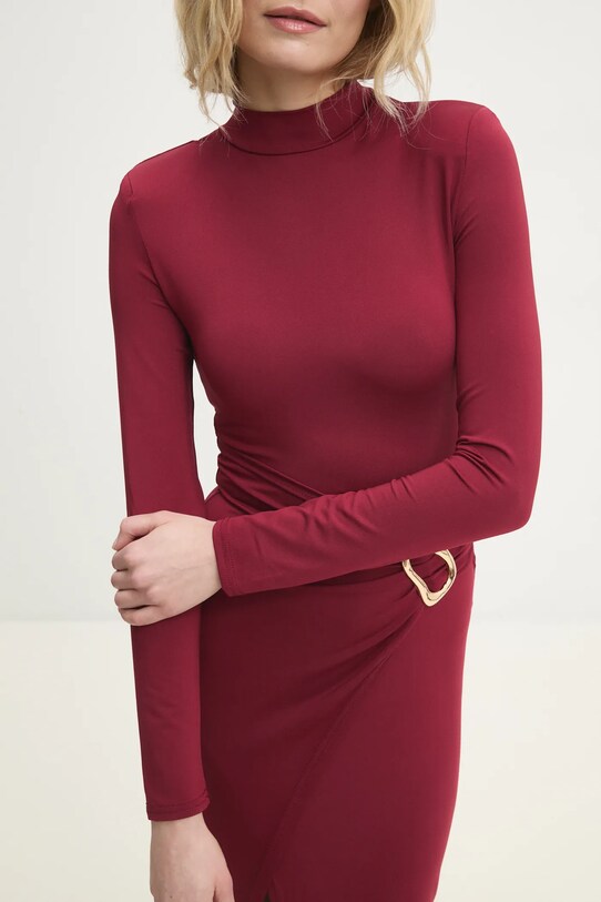 Answear Lab rochie rosu 25698.hos