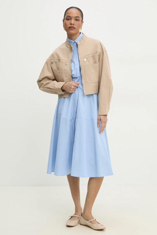 Answear Lab rochie 6813.TWK albastru WW25