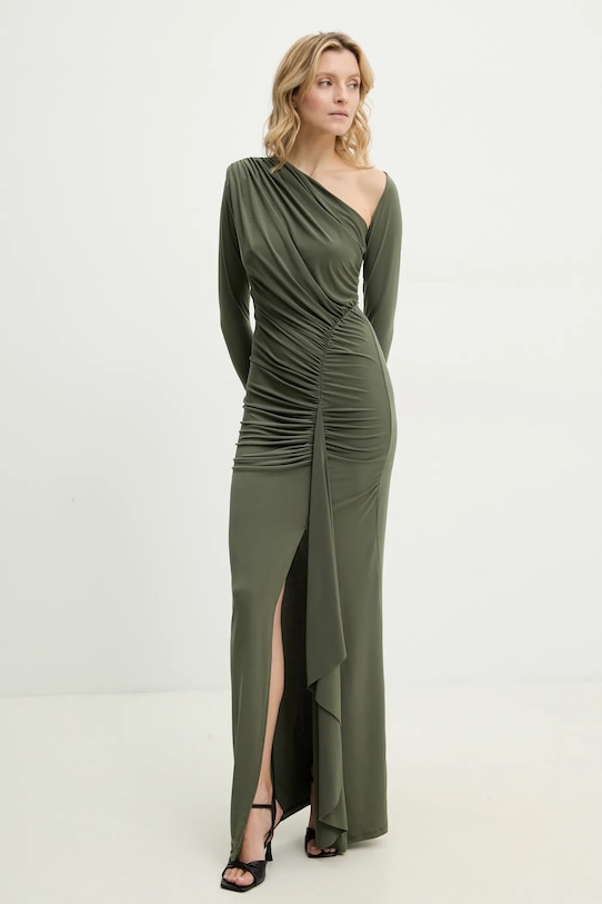 Answear Lab rochie maxi verde rh1.TWK