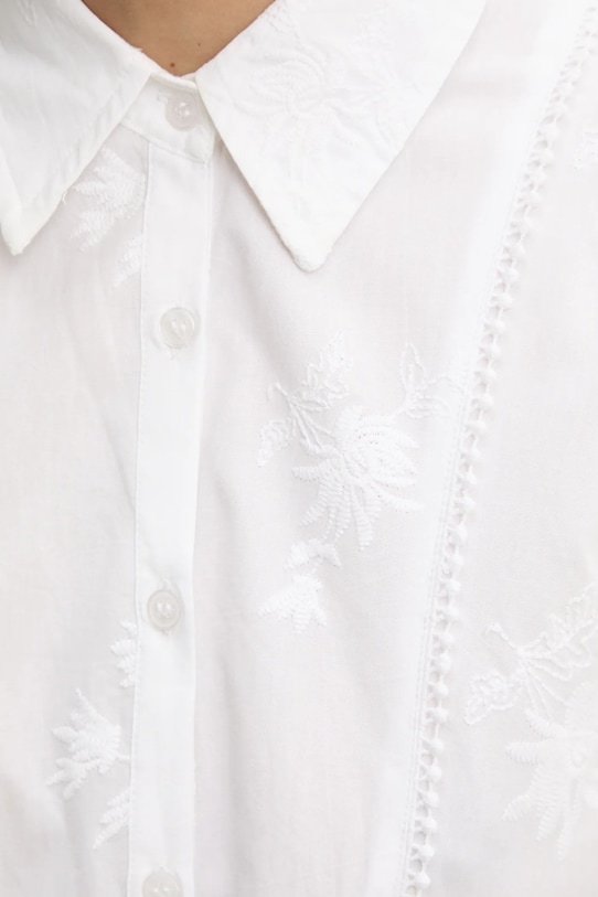 Answear Lab rochie din bumbac sunny..FKK alb