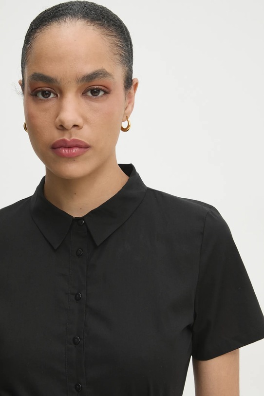 Answear Lab vestito in cotone nero PATY.FKK