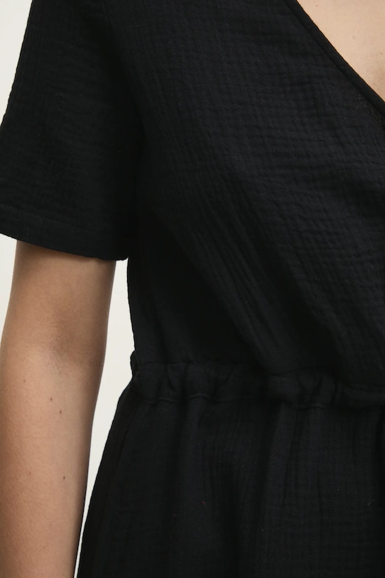 Βαμβακερό φόρεμα Answear.LAB ps8867.FKK μαύρο