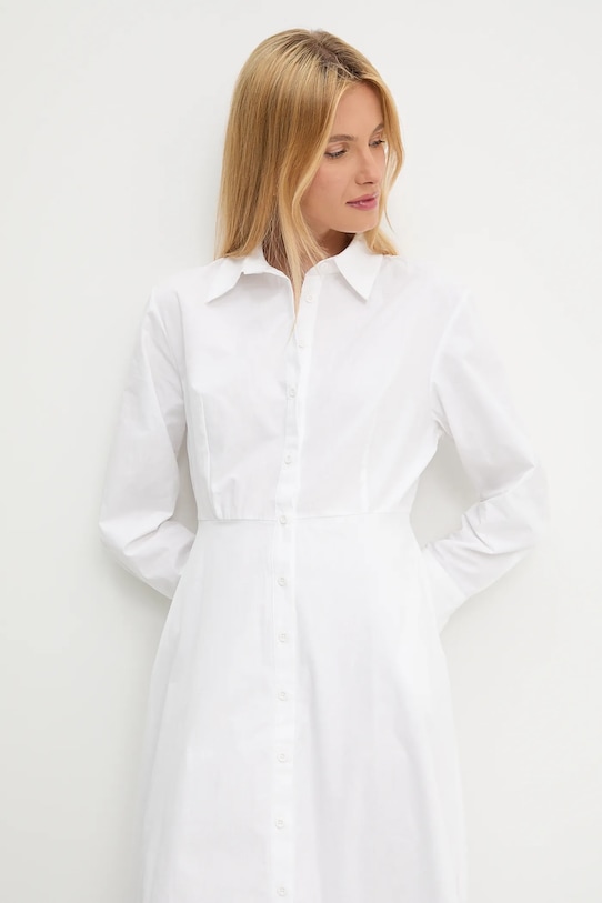 Bavlněné šaty Answear.LAB bílá 12247..tos