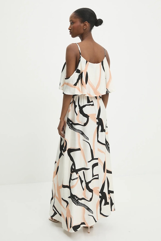 Одежда Льняное платье Answear.LAB W25.76.flk бежевый