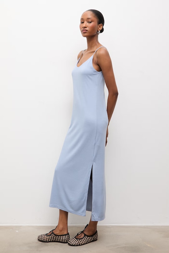 Answear.LAB sukienka 0060.tos niebieski WW25