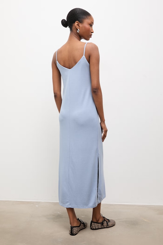 Odzież Answear.LAB sukienka 0060.tos niebieski