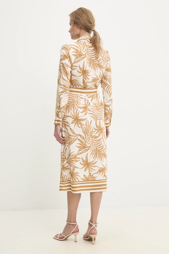 Answear Lab rochie bej 24262lr.fos