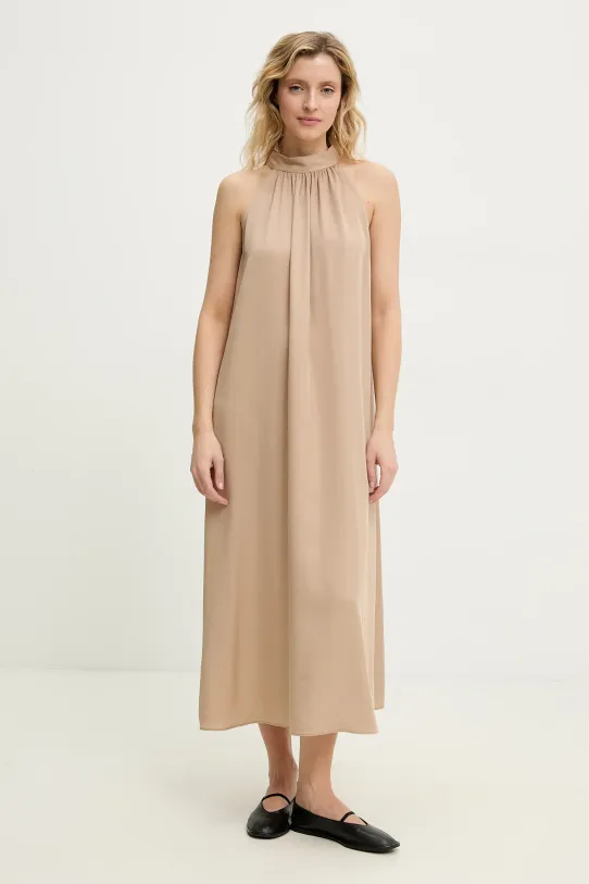Answear Lab sukienka casual beżowy sng.115.tos