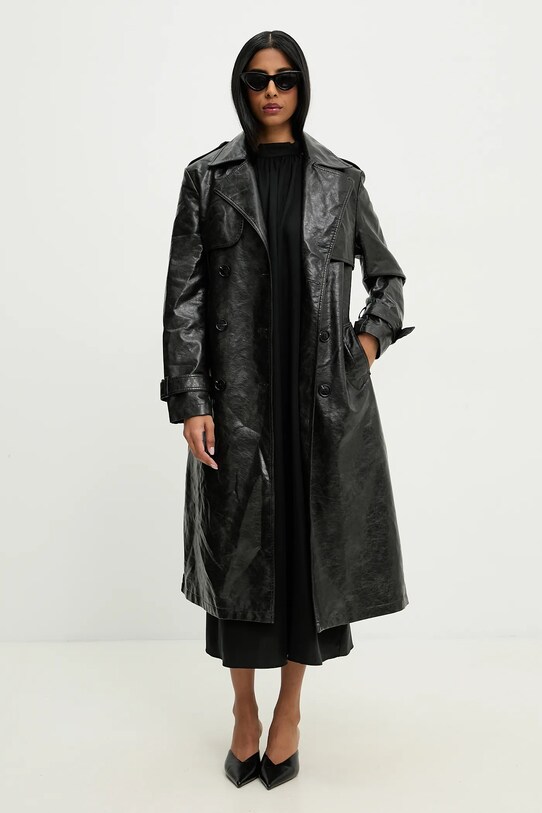 Answear Lab rochie sng.115.tos negru WW25