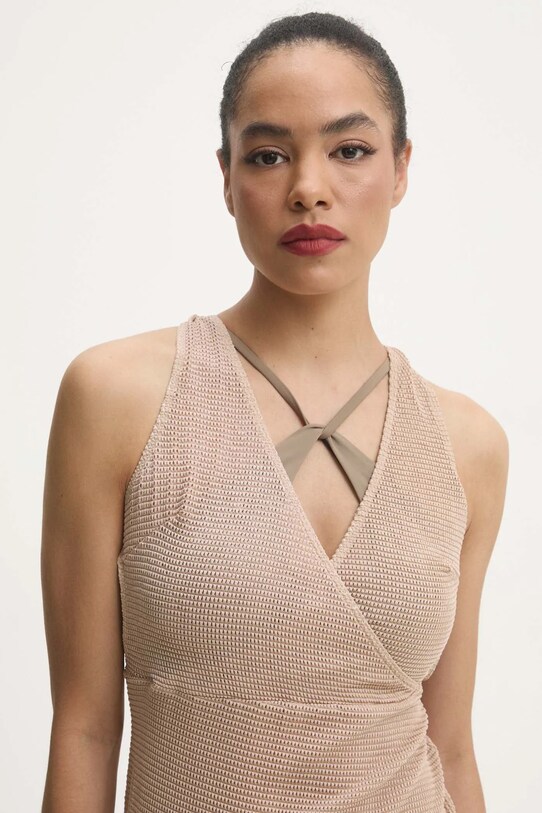 Answear Lab rochie de plaja bej hld.618.p.24.flk