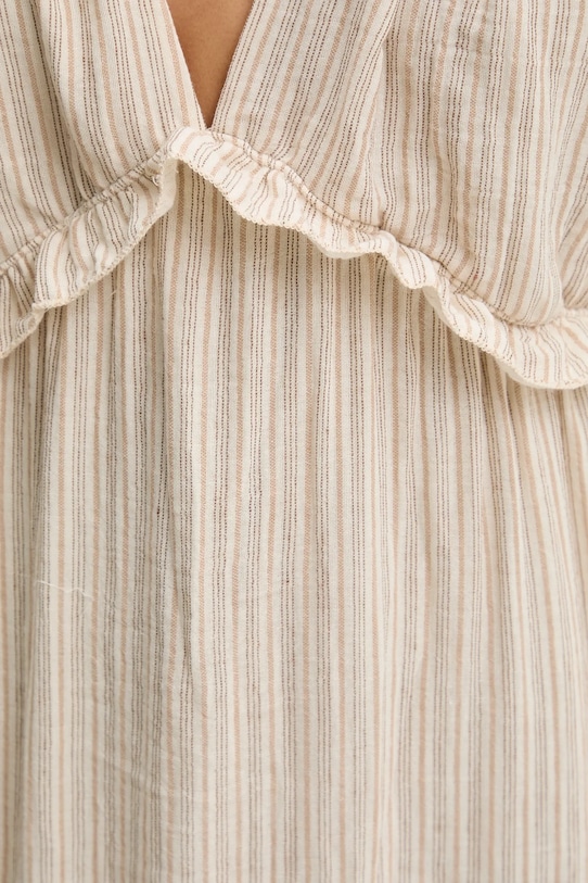 Bombažna obleka Answear.LAB 111480.tos bež