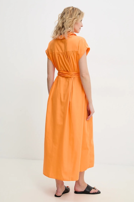 Odzież Answear.LAB sukienka MR20872.hms pomarańczowy