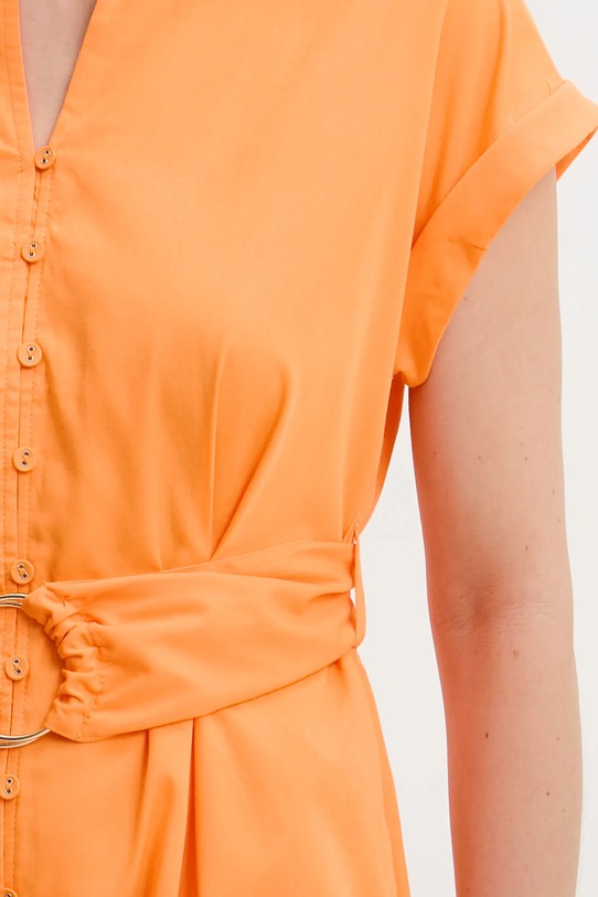 Answear.LAB sukienka MR20872.hms pomarańczowy