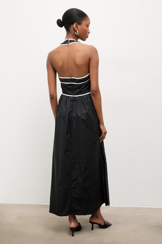 Одяг Бавовняна сукня Answear.LAB MA1177.hms чорний