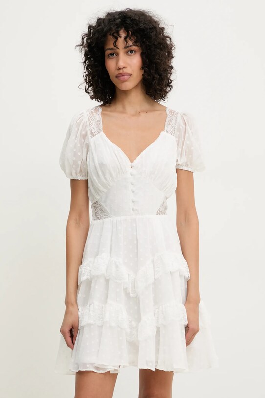 Answear Lab sukienka casual biały 606510.FLK