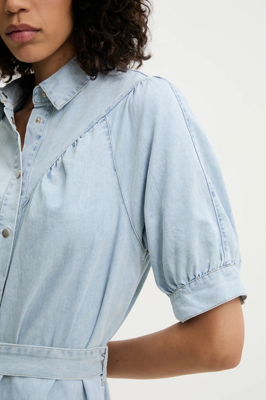 Answear.LAB sukienka jeansowa CMY.10438.HWK niebieski