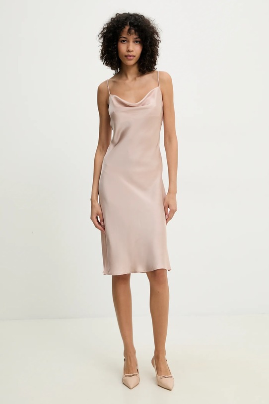 Answear Lab rochie S07235.HWK bej WW25
