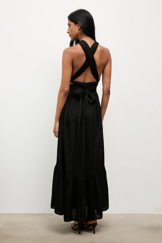 Odzież Answear.LAB sukienka Daizy.hos czarny