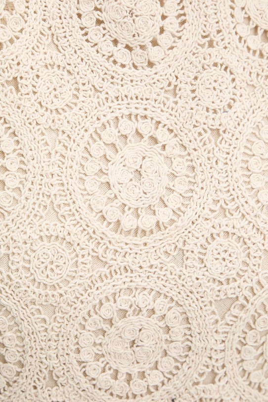 Answear Lab rochie din in ps9127.fos bej