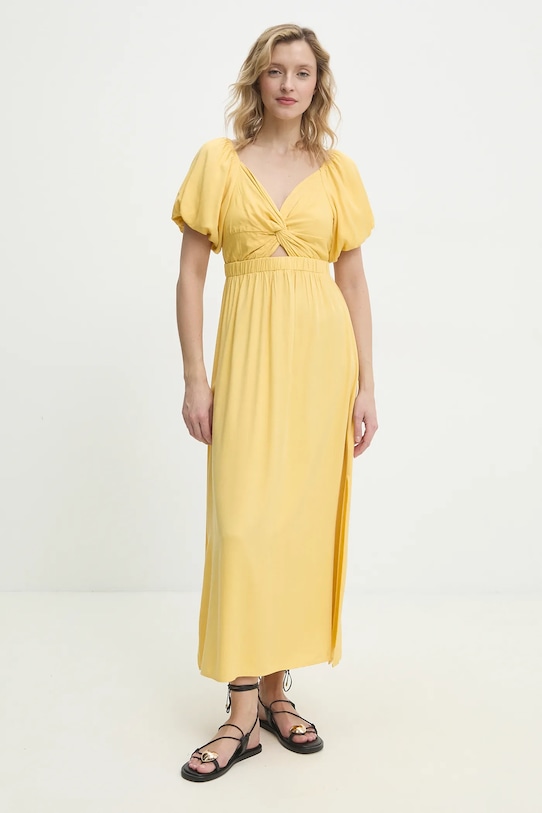 Платье Answear.LAB casual жёлтый ps9187s.fos