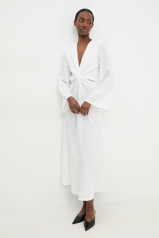 Answear Lab rochie alb L9029.hos