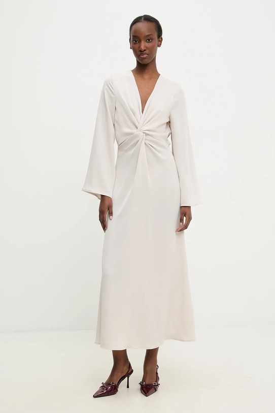 Answear Lab rochie bej L9029.hos