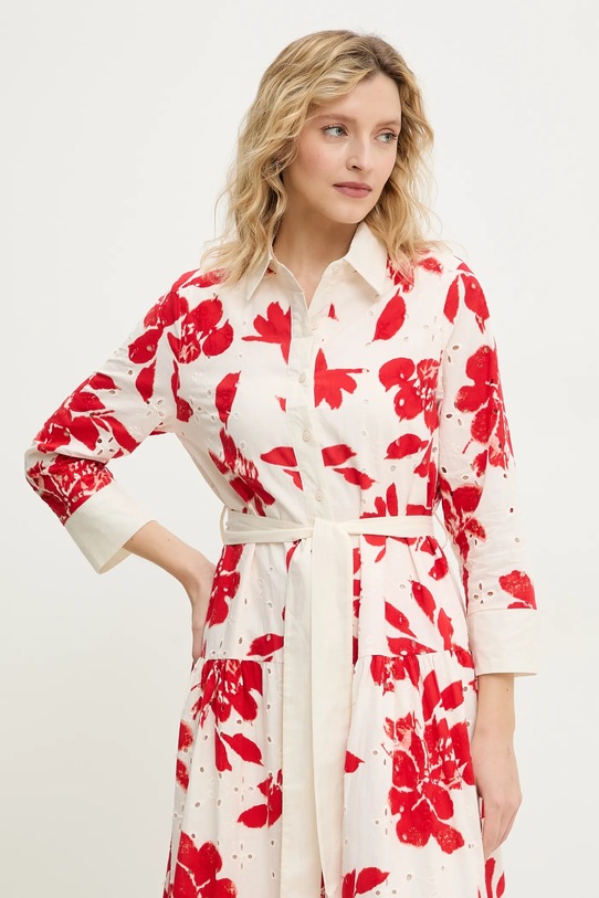 Бавовняна сукня Answear.LAB червоний 4665.fos