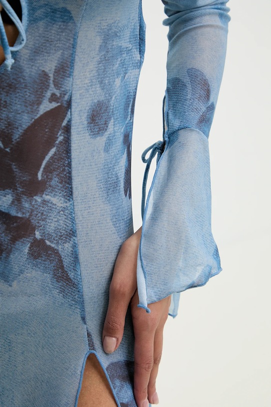 Пляжное платье Answear.LAB hl4fw20.flk голубой