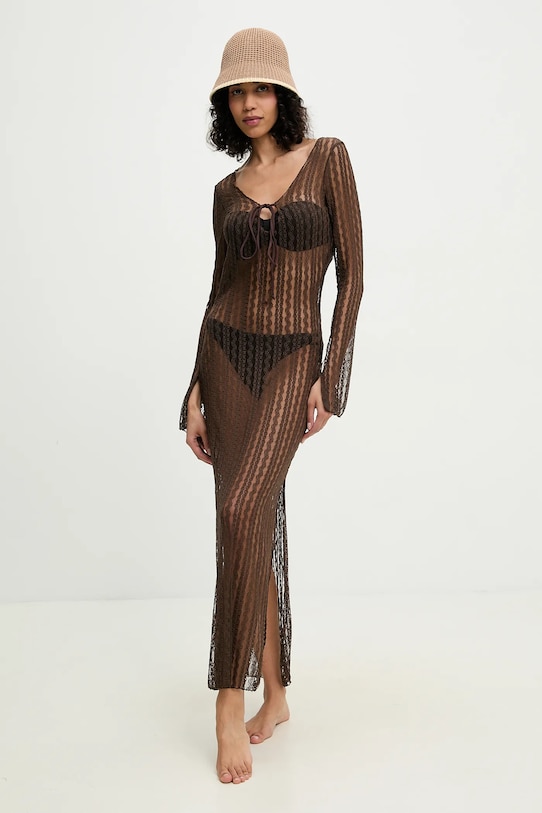 Answear Lab rochie de plaja maro hl4fw34.flk