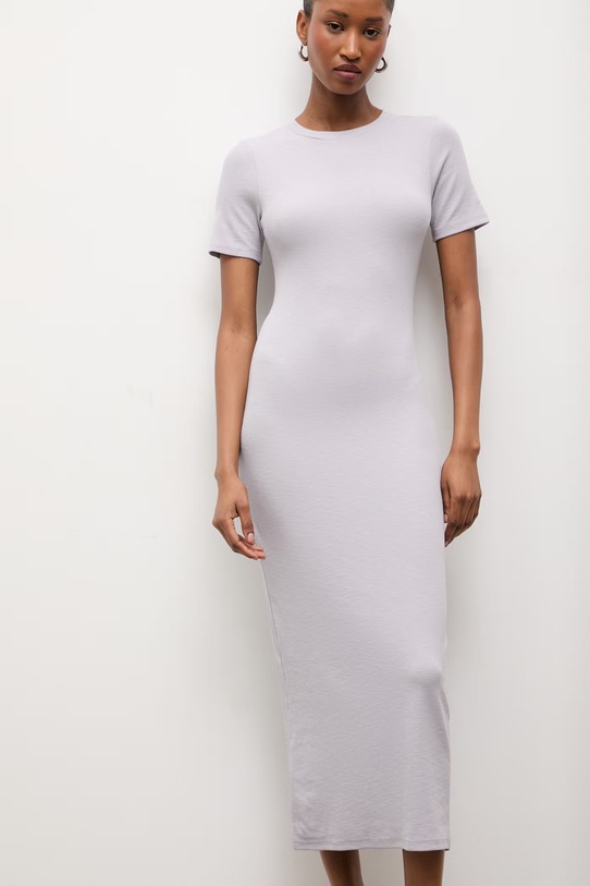 Obleka Answear.LAB 5379.IKK vijolična WW25