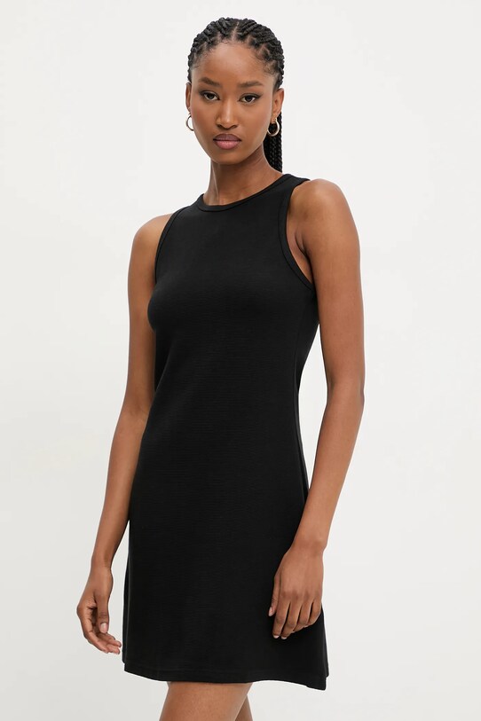 Answear Lab rochie mini negru 5380.IKK