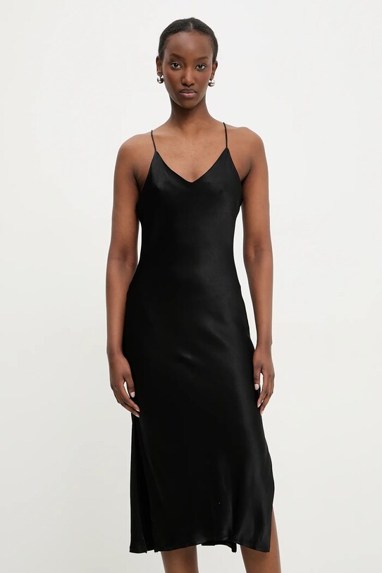 Answear Lab rochie negru 5003.IKK