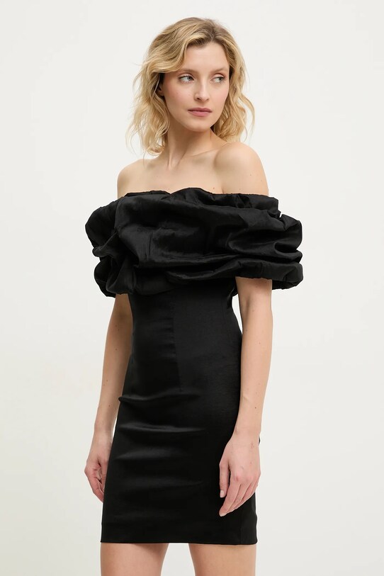 Answear Lab rochie mini negru 6416.ios