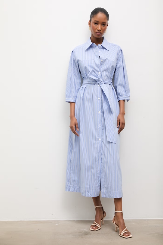 Answear.LAB sukienka PK2903.ios niebieski WW25