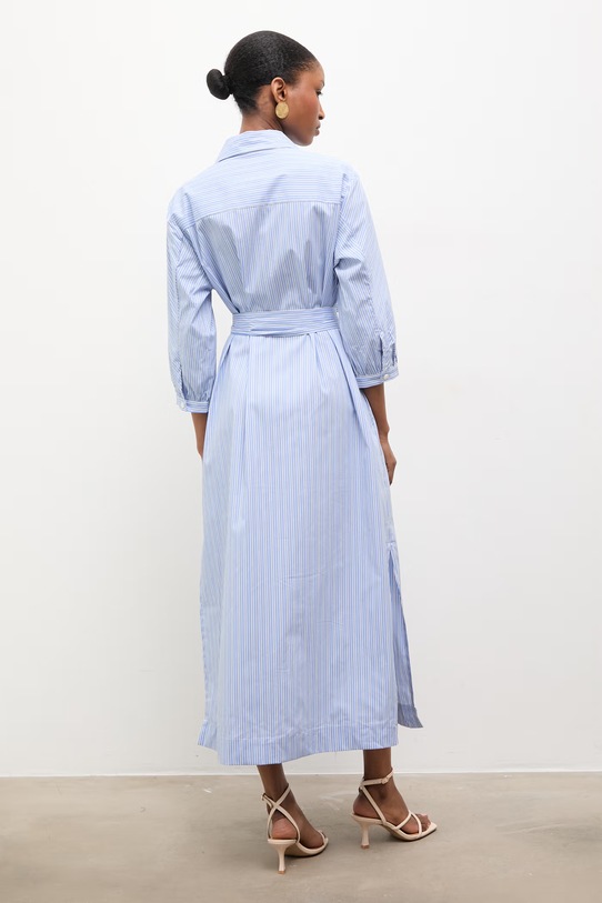 Odzież Answear.LAB sukienka PK2903.ios niebieski