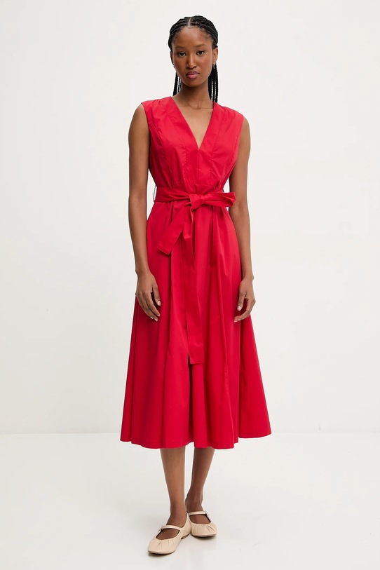 Answear.LAB sukienka z elastanem czerwony B9833R.flk