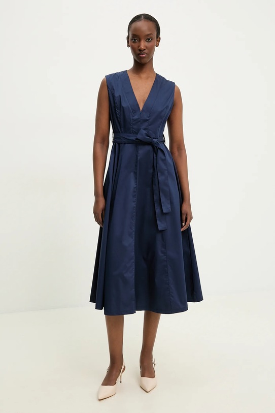 Answear Lab rochie midi bleumarin B9833R.flk