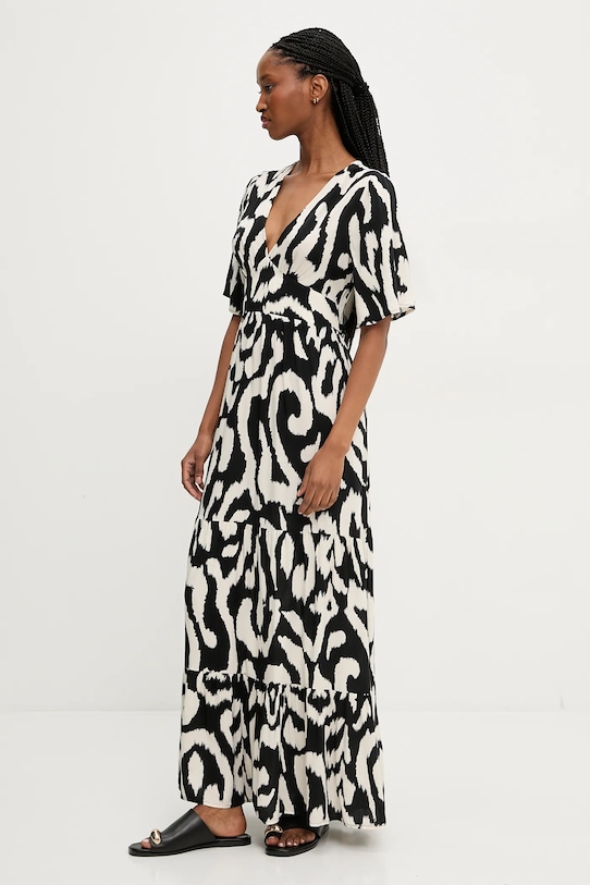 Answear Lab rochie maxi negru 63811.fjk