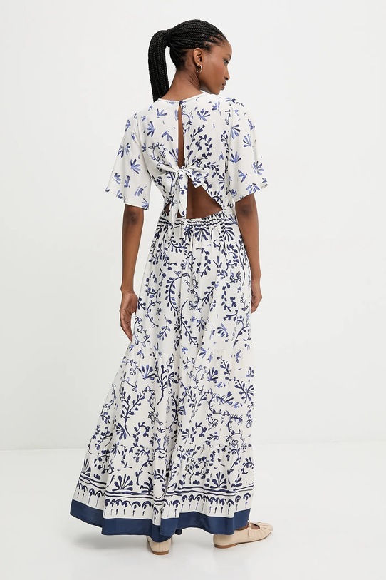 Šaty Answear.LAB viskóza biela 63811.2.fjk