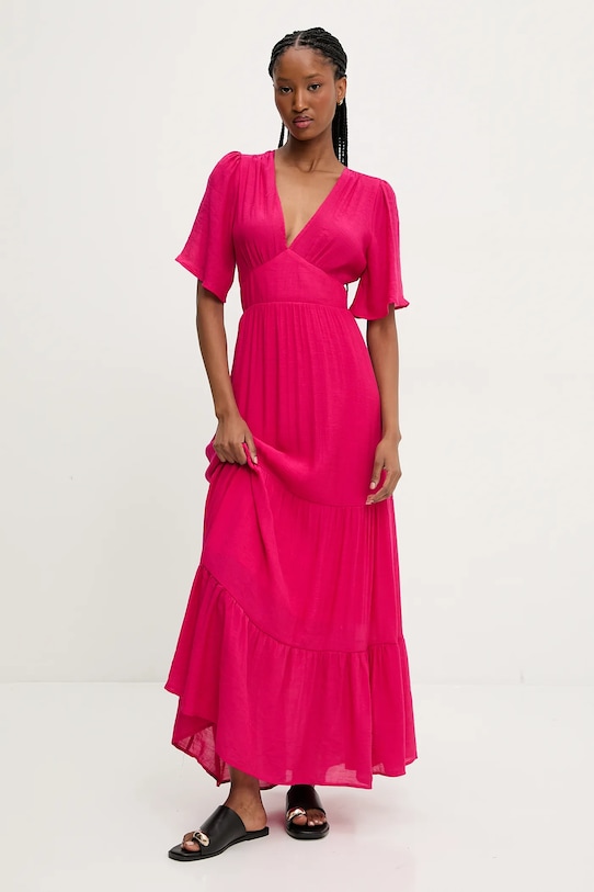 Answear Lab rochie forma V roz 62635.fjk